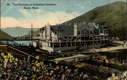 The Pavilion at Columbia Gardens Butte, MT Postcard Postcard