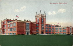 High School Los Angeles, CA Postcard Postcard