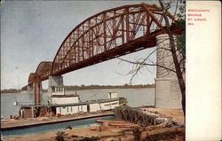 Merchants Bridge, St. Louis, MO Postcard