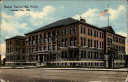 Manual Training High School Postcard