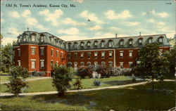 Old St. Teresa's Academy Postcard