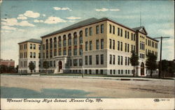 Manual Training High School Postcard