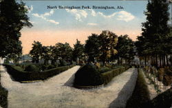 North Birmingham Park Postcard