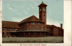 The Union Depot Portland, OR Postcard Postcard