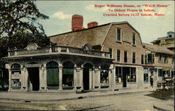 Roger Williams House, or "Witch House" Postcard