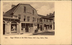 Roger William or Old Witch House Postcard