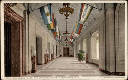 The Grand Foyer, Pan American Union Postcard