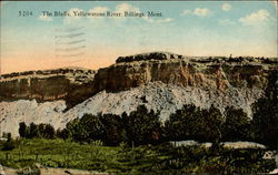 The Bluffs, Yellowstone River Postcard