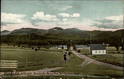 White Mountains, Presidential Range from the Highland Road Postcard