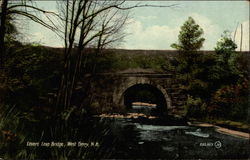 Lovers Leap Bridge Postcard