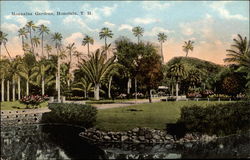 Moanalua Gardens Honolulu, HI Postcard Postcard