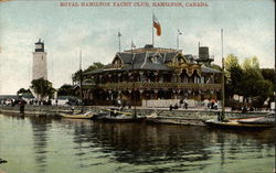 Royal Hamilton Yacht Club Postcard