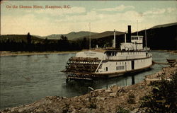 On the Skeena River Postcard