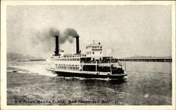 S. P. Ferry Santa Clara Postcard