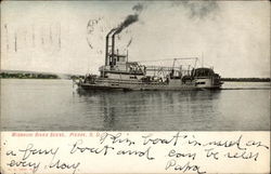 Missouri River Scene Pierre, SD Postcard Postcard