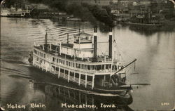 Helen Blair Muscatine, IA Postcard Postcard