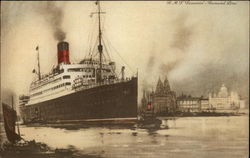 R.M.S. "Samaria" - Cunard Line Cruise Ships Postcard Postcard