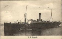 S.S. Romanic Postcard