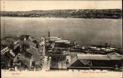 Lower Town and Levis Postcard