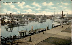 Boat Landing Postcard