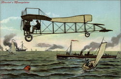 Bleriot's Monoplane Postcard