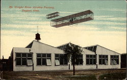 The Wright Bros. Airship Factory Dayton, OH Postcard Postcard