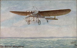 The Bleriot Monoplane Aircraft Postcard Postcard