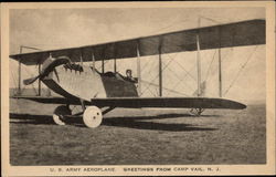 U.S. Army Aeroplane Postcard