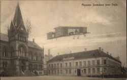 Flyveren Svendsen over Vejle Denmark Postcard Postcard