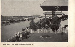 Race Track, New York State Fair Postcard