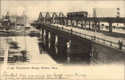 Charlestown Bridge Postcard