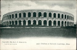 Stadium at Harvard Cambridge, MA Postcard Postcard