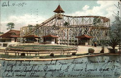 Rollercoaster Columbus, OH Postcard Postcard