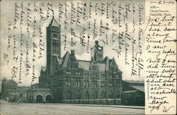 Union Station Nashville, TN Postcard Postcard