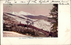 Summit of Marshall Pass Postcard