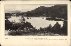 Mirror Lake West Thornton, NH Postcard Postcard