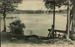 View from Mansion House Grove Postcard