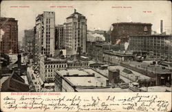 Sky-Scraper District of Chicago Illinois Postcard Postcard