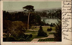 From the Windows of Hotel Del Monte Postcard