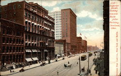 Superior Street, looking towards Rockefeller Building Postcard