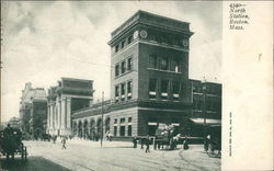 North Station Postcard