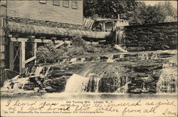 Old Turning Mill Liberty, NY Postcard Postcard