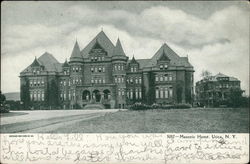 Masonic Home Postcard