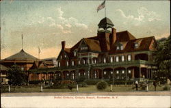 Hotel Ontario, Ontario Beach Postcard