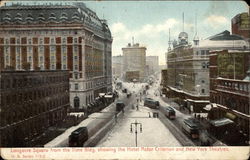 Longacre Square from the Time Bldg Postcard