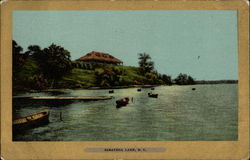 Saratoga Lake Saratoga Springs, NY Postcard Postcard