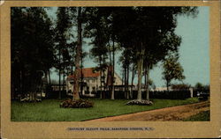 Chauncey Olcott Villa Saratoga Springs, NY Postcard Postcard