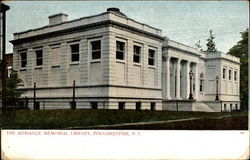 The Adriance Memorial Library Postcard