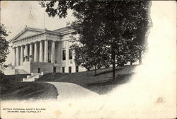 Buffalo Historical Society Building, Delaware Park Postcard