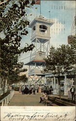 Gladys' Chime Tower Geo. C Tilyon's Beautiful Steeplechase Park Coney Island, NY Postcard Postcard